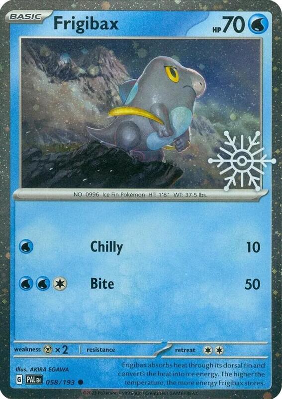 Pokemon Miscellaneous Promos Frigibax Holiday Calendar #058