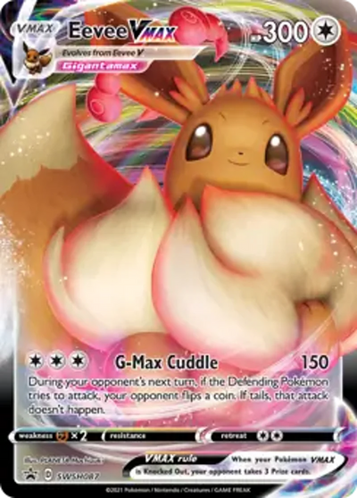 Pokemon Sword & Shield Promo Eevee VMAX #SWSH087