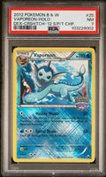 #25 VAPOREON-HOLO PSA 7