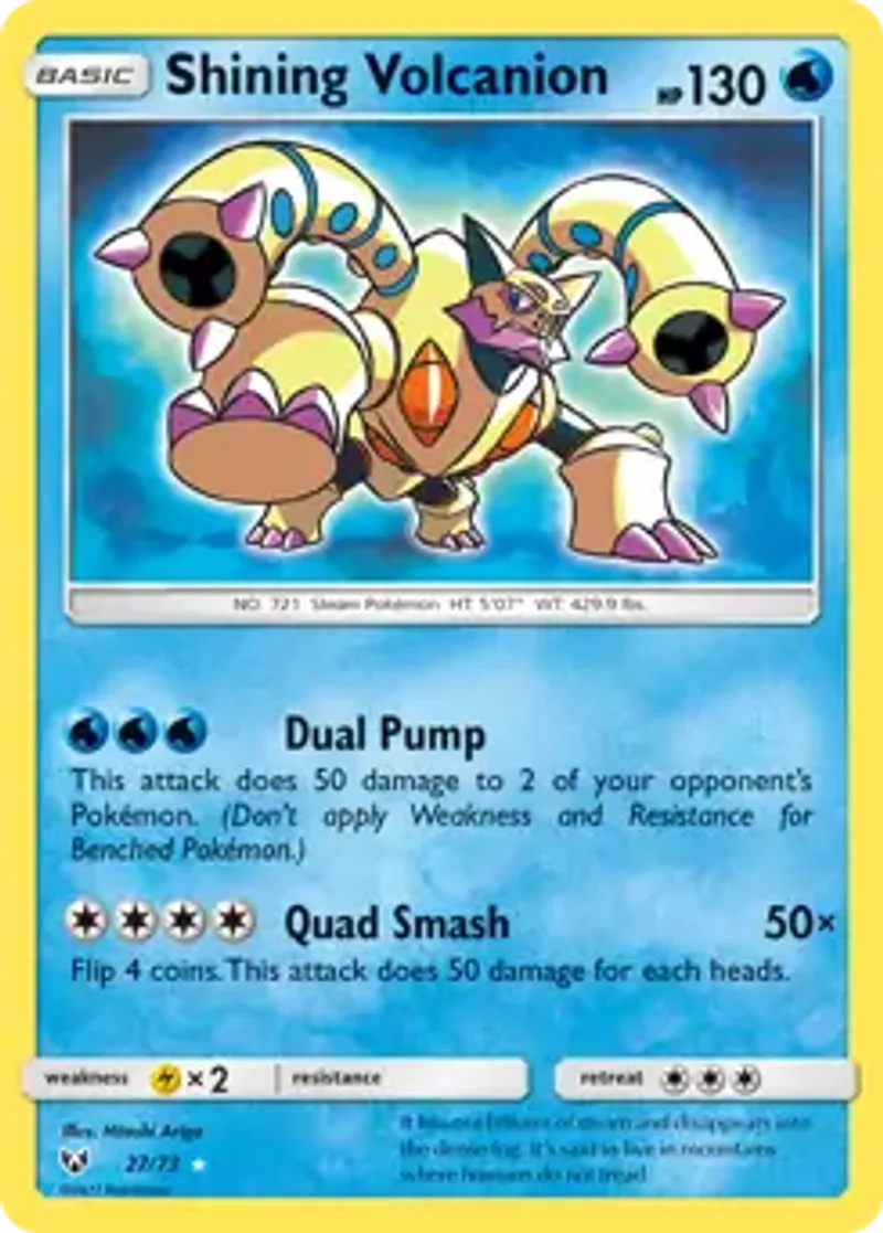 Pokemon Shining Legends Shining Volcanion #27