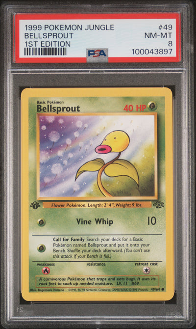 #49 BELLSPROUT PSA 8
