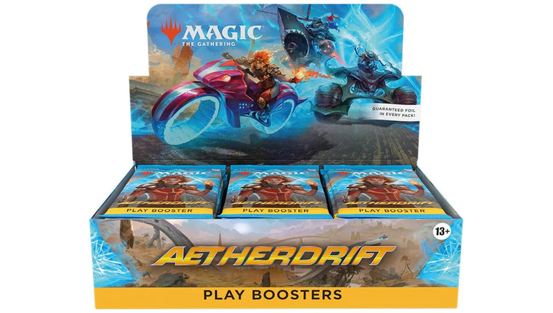 Magic The Gathering Aetherdrift Play Booster Display
