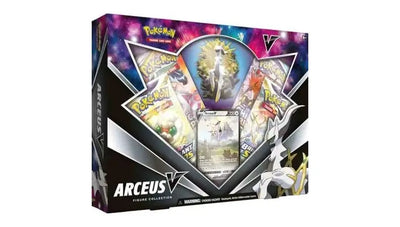 Pokemon Sword & Shield Promo Arceus V Figure Collection Box