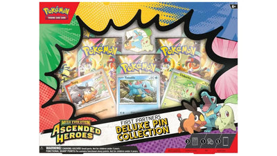 Pokemon Ascended Heroes First Partners Deluxe Pin Collection