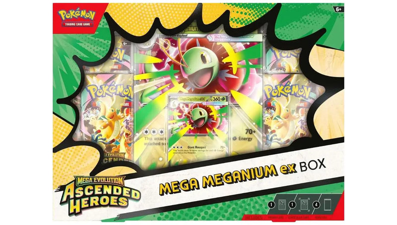 Pokemon Ascended Heroes Mega Meganium ex Box