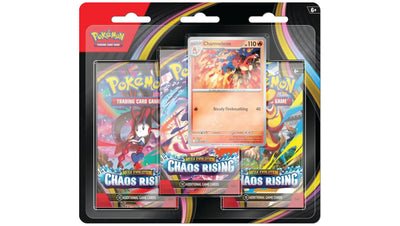 Pokemon Chaos Rising 3 Pack Blister Charmeleon