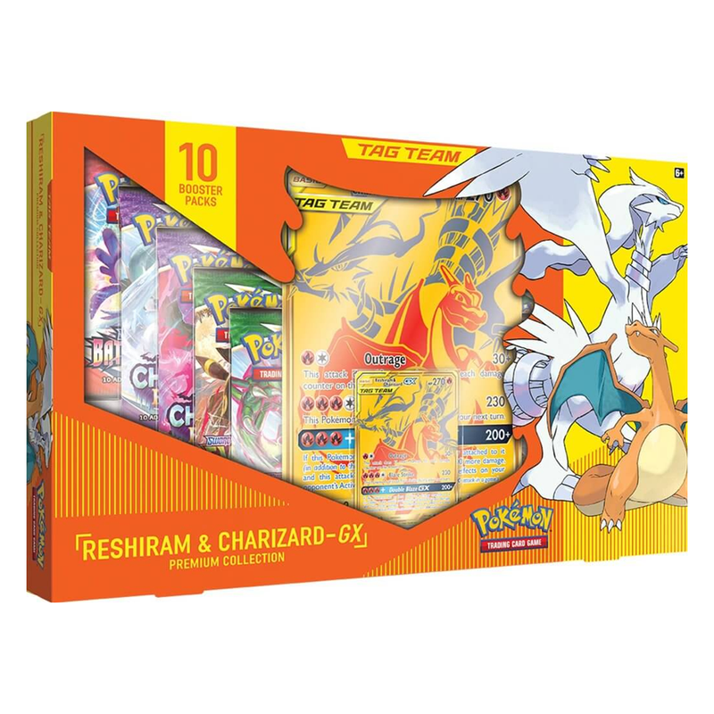 Charizard & Reshiram GX Premium Collection