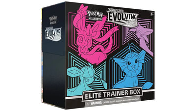 Pokemon Evolving Skies Elite Trainer Box GlaceonVaporeonSylveonEspeon