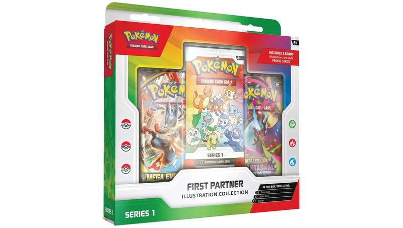 Pokemon First Partner Illustration Collection (Series 1)