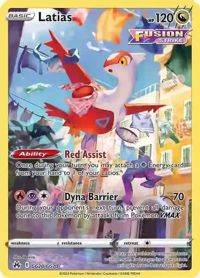 Pokemon Crown Zenith Latias #GG20