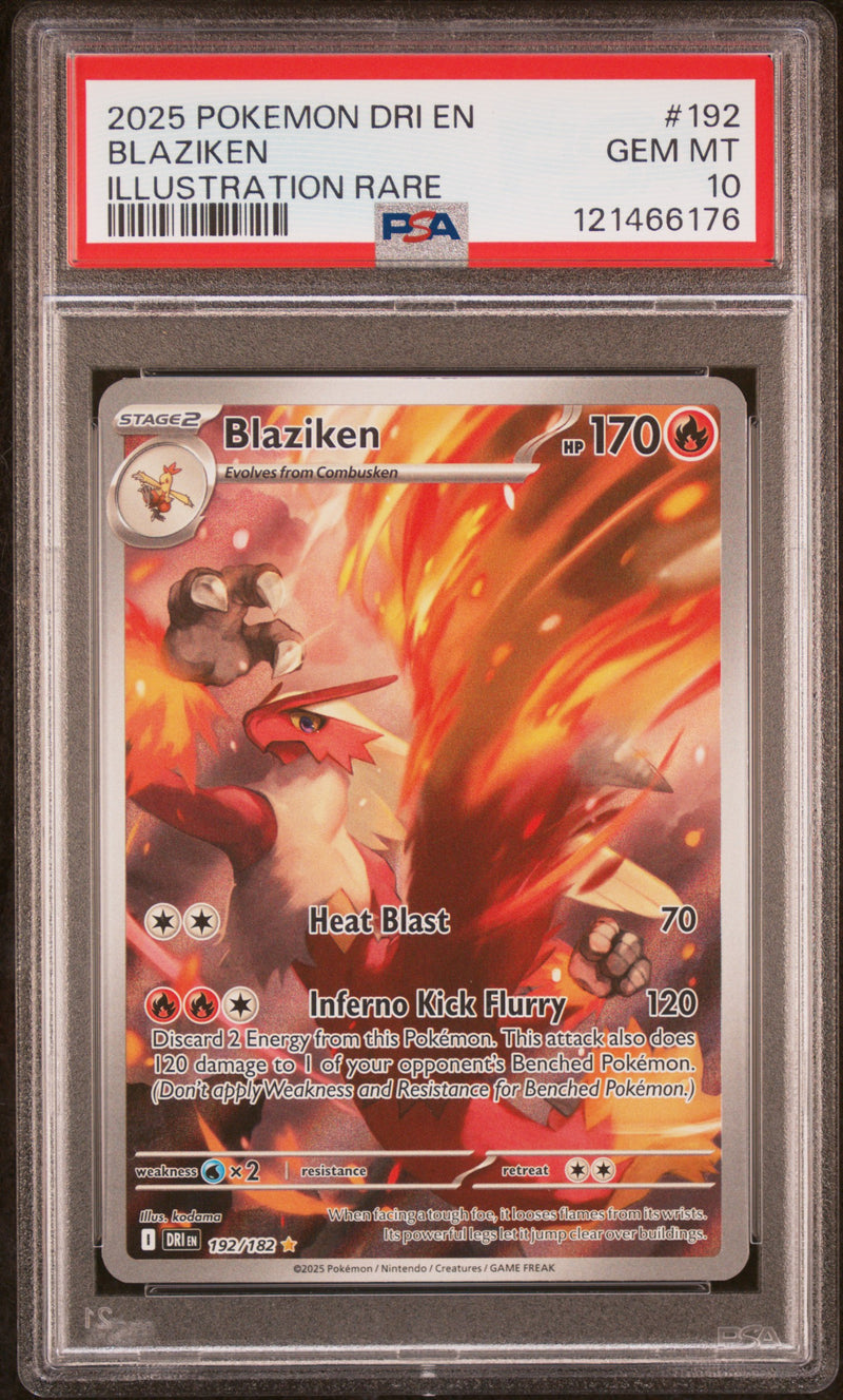 #192 BLAZIKEN PSA 10