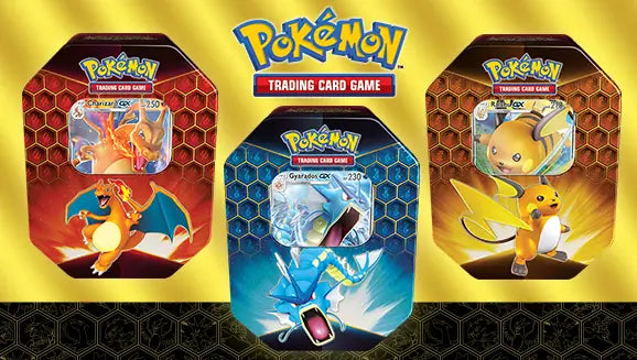 Pokemon Gyarados Hidden Fates Tin