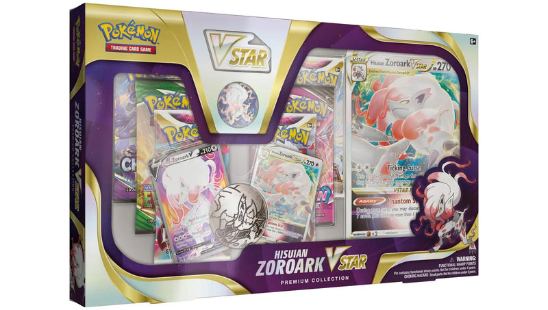Pokemon Sword & Shield Promo Hisuian Zoroark VSTAR Premium Collection