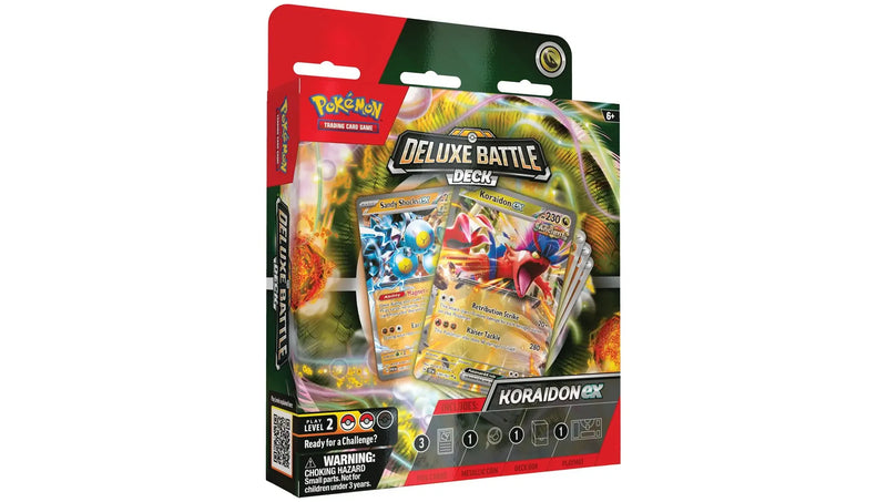 Pokemon Shrouded Fable Koraidon ex Deluxe Battle Deck