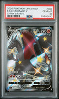 #307 FA/CHARIZARD V PSA 10