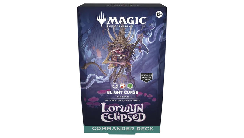 Magic The Gathering Commander: Lorwyn Eclipsed Lorwyn Eclipsed Commander Deck - Blight Curse