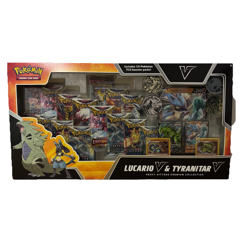 Lucario V & Tyranitar V Heavy Hitters