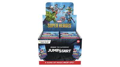 Pokemon Marvel Super Heroes Jumpstart Booster Display