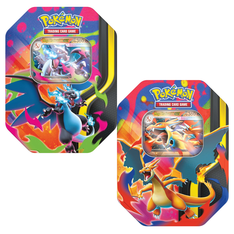 Mega Charizard Tin (Assorted)