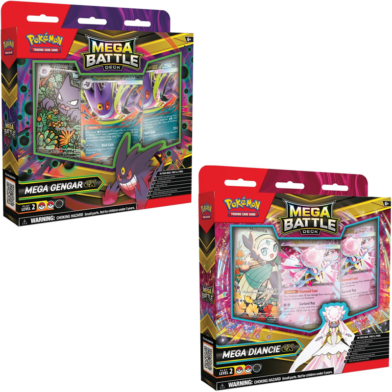 Mega Gengar ex & Mega Diancie ex Battle Deck