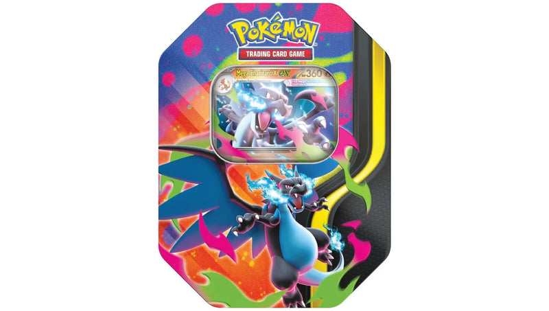 Pokemon Miscellaneous Promos Mega Charizard Tin (Mega Charizard X)