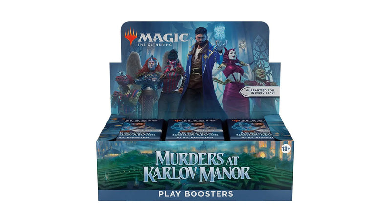 Magic The Gathering Murders at Karlov Manor Play Booster Display