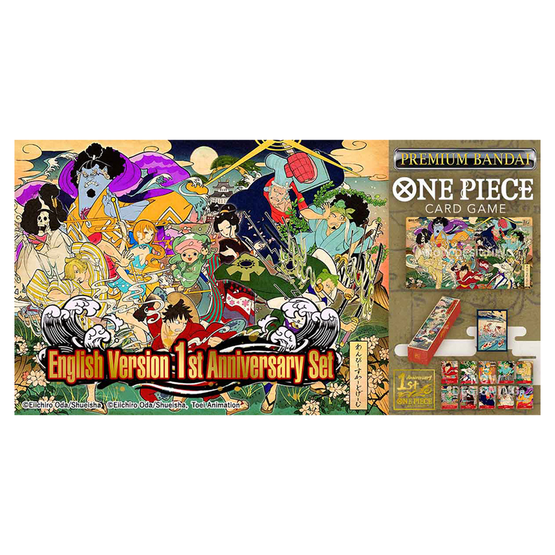 One Piece Card Game English 1st Anniversary Set
