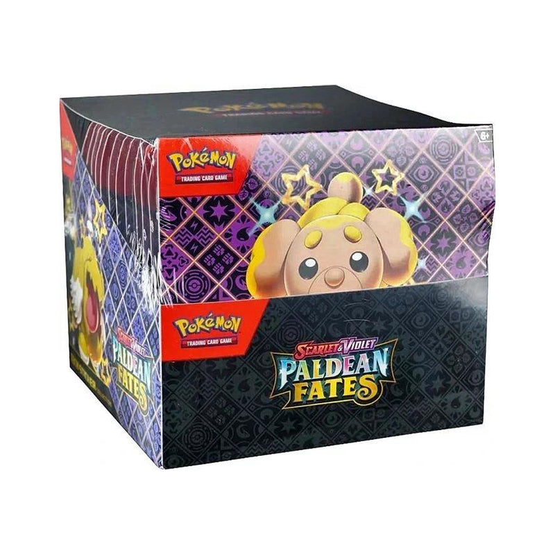 Paldean Fates Tech Sticker Display