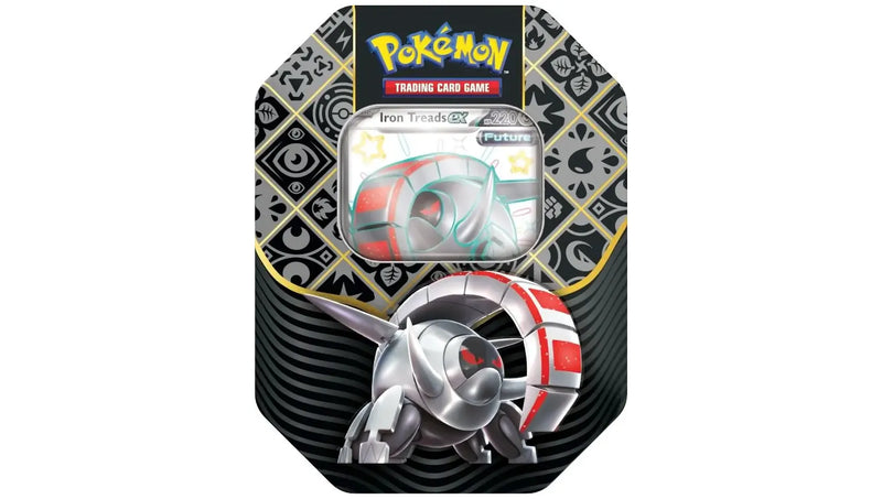 Pokemon Paldean Fates International Tin Iron Treads ex