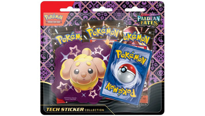 Pokemon Paldean Fates Tech Sticker Collection Fidough
