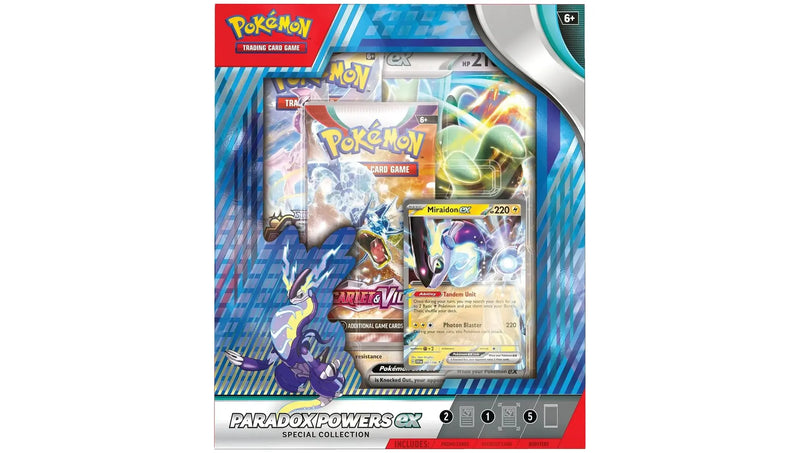 Pokemon Paldea Evolved Paradox Powers ex Special Collection Miraidon