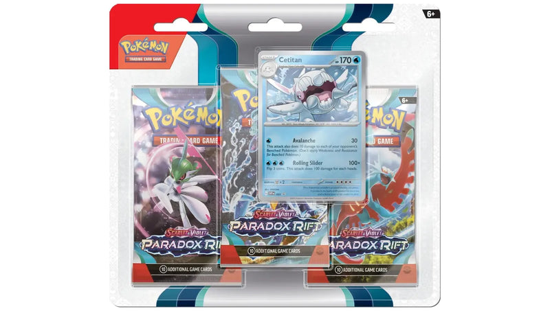 Pokemon Paradox Rift 3-Pack Blister