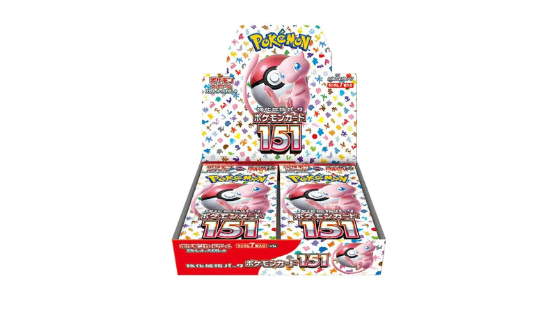Pokemon JP Pokemon Card 151 Japanese Pokemon Card 151 Booster Box