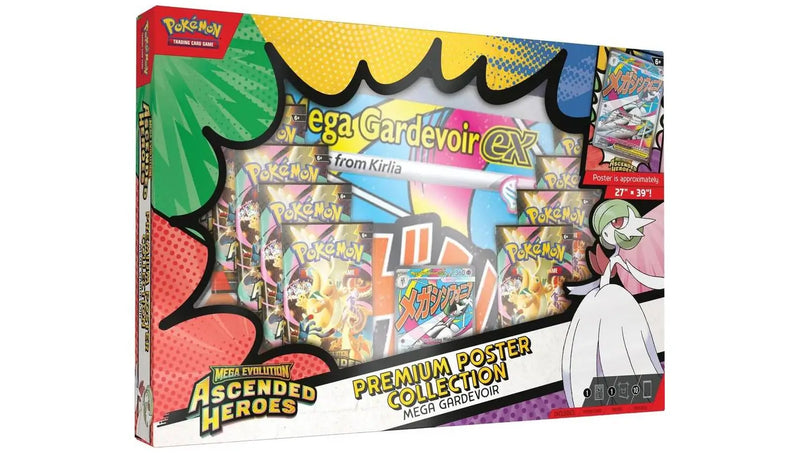 Pokemon Ascended Heroes Premium Poster Collection Mega Gardevoir