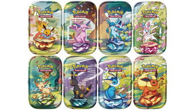 Pokemon Prismatic Evolutions Mini Tin