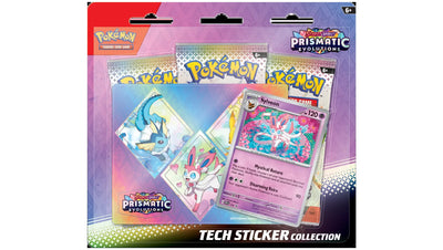 Pokemon Prismatic Evolutions Tech Sticker Collection Sylveon
