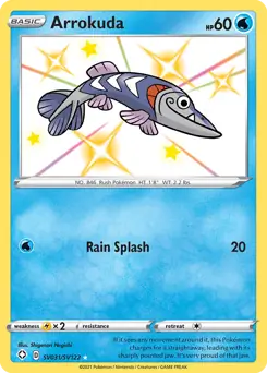 Pokemon Shining Fates Arrokuda #SV031