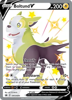 Pokemon Sword & Shield Promo Boltund V #SWSH085