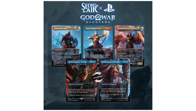 Magic The Gathering Secret Lair Drop Series Secret Lair x God of War Norse - Non-Foil Edition