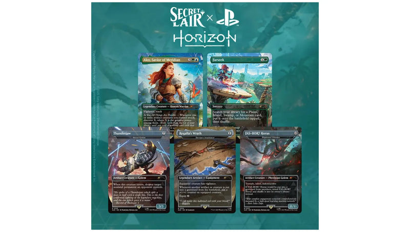 Magic The Gathering Secret Lair Drop Series Secret Lair x Horizon Into the Forbidden West - Non-Foil Edition