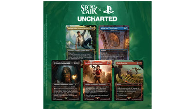 Magic The Gathering Secret Lair Drop Series Secret Lair x Uncharted - Non-Foil Edition