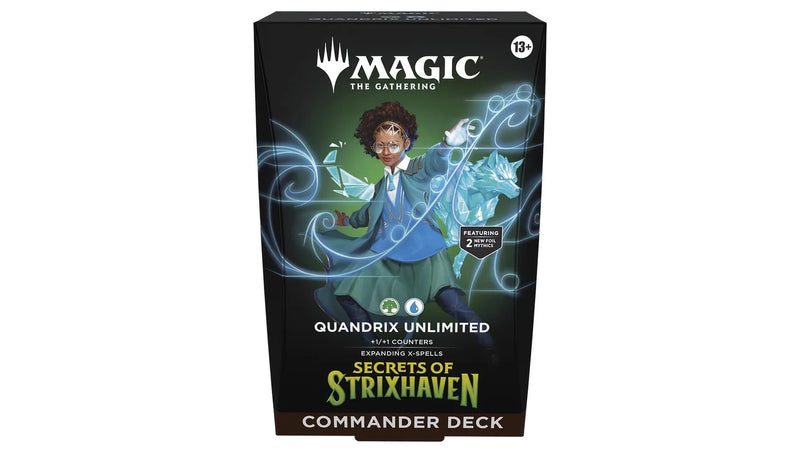 Pokemon Secrets of Strixhaven Commander Deck Quandrix Unlimited