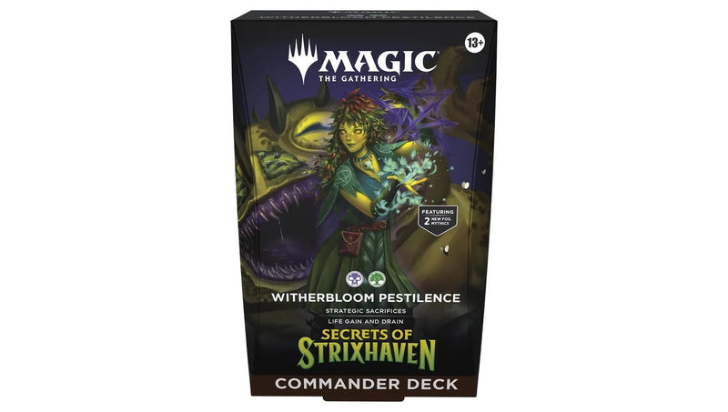 Pokemon Secrets of Strixhaven Commander Deck Witherbloom Pestilence