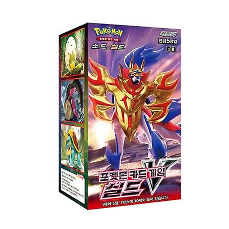 Pokemon Korean Shield V Booster Box Korean