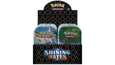 Pokemon Shining Fates Mini Tins Display