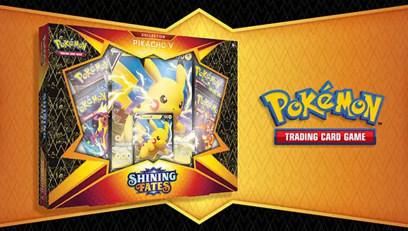 Pokemon Shining Fates Pikachu V Box