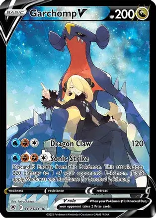 Pokemon Astral Radiance Garchomp V #TG23