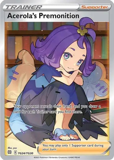 Pokemon Brilliant Stars Acerola’s Premonition #TG24