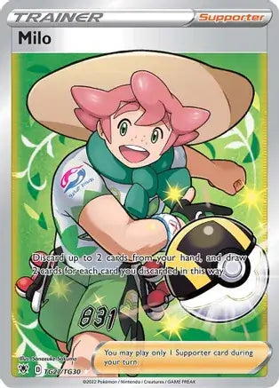 Pokemon Astral Radiance Milo #TG27