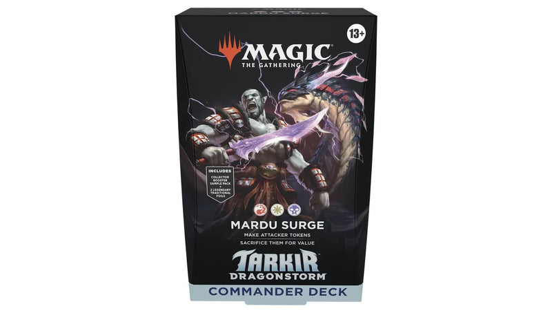 Magic The Gathering Commander: Tarkir: Dragonstorm Tarkir Dragonstorm Commander Deck - Mardu Surge
